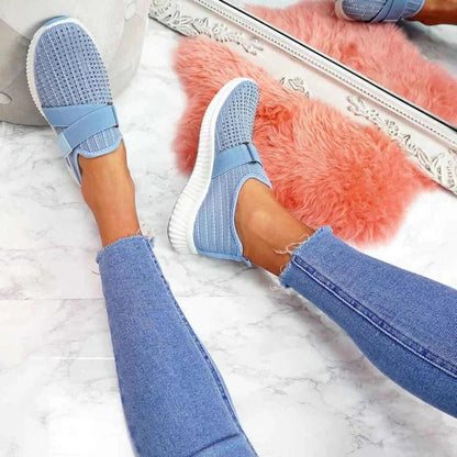 Baskets Femme Sport Chic avec Élastique