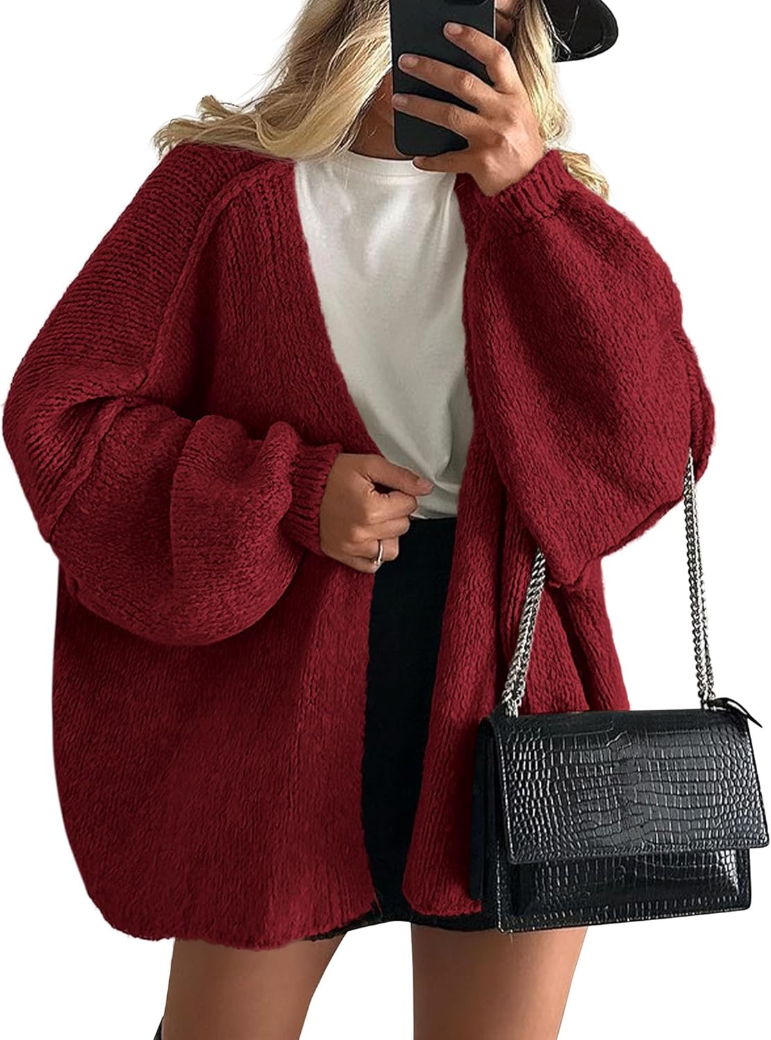 Cardigan Femme Tricot Crochet Printemps - BerlinGlamour