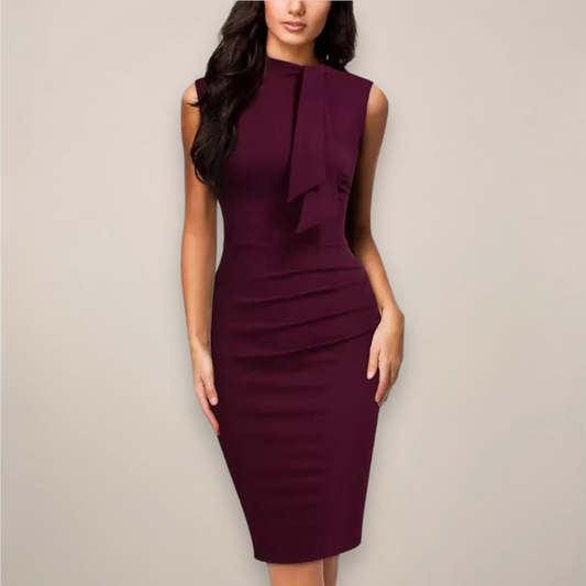 Robe Femme Été Sans Manches Classique - BerlinGlamour