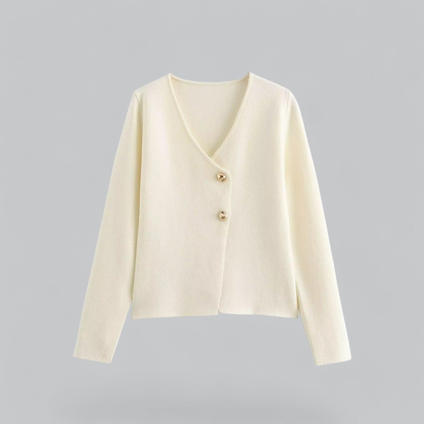 Cardigan Femme Printemps Léger avec Boutons