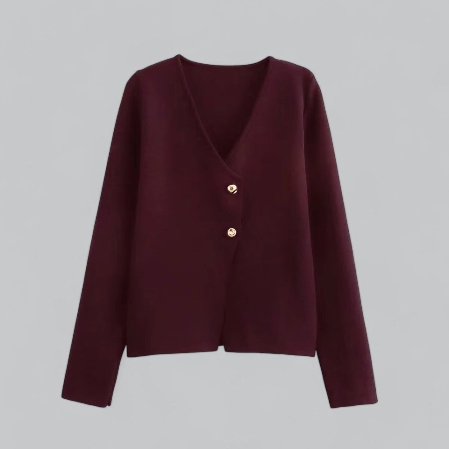 Cardigan Femme Printemps Léger avec Boutons