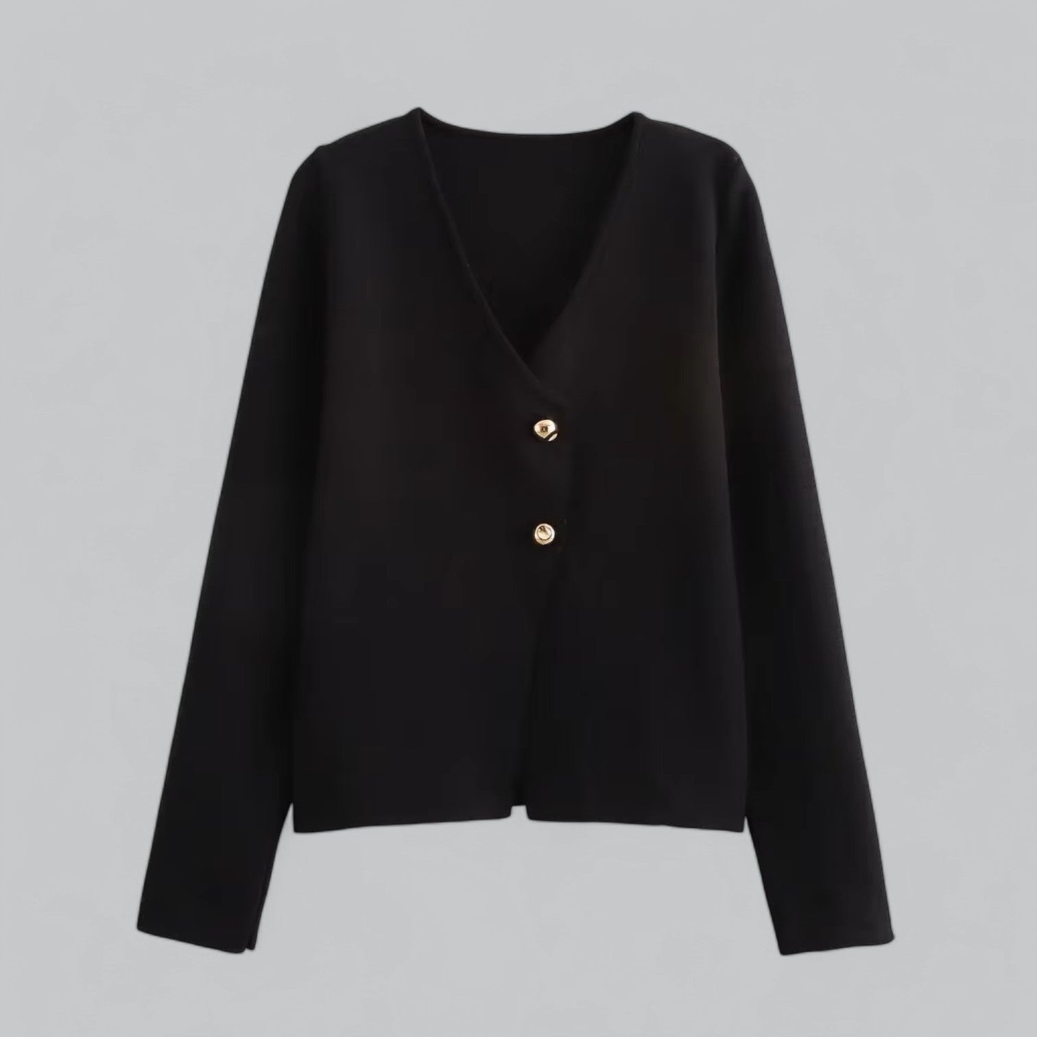 Cardigan Femme Printemps Léger avec Boutons - BerlinGlamour