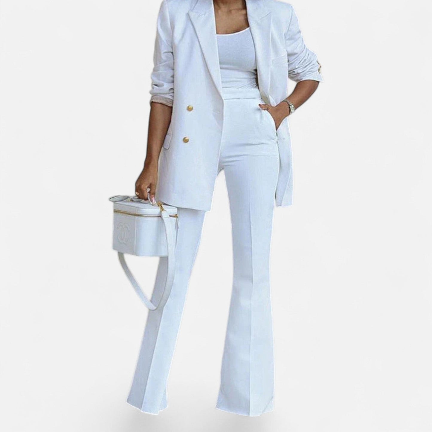 Costume femme tailleur pantalon moderne