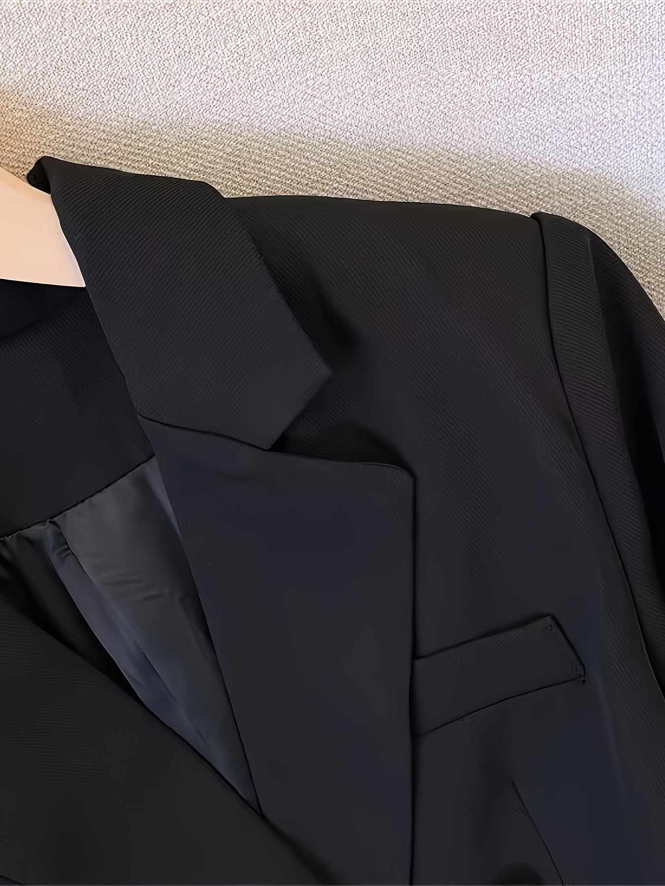 Blazer Femme sur Mesure à Double Boutonnage Élégant