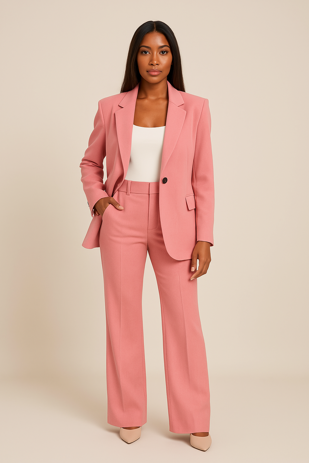 Costume Femme Tailleur Slim Fit