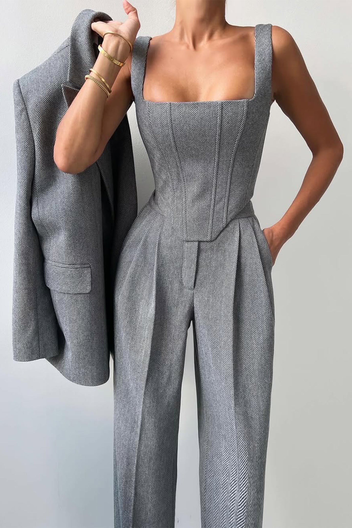 Costume Femme 3 Pièces Élégant