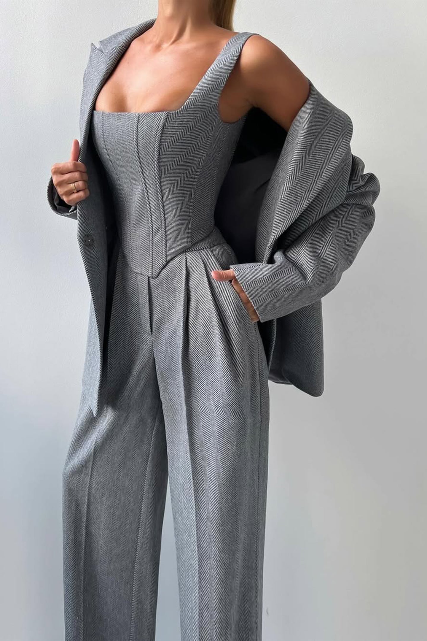 Costume Femme 3 Pièces Élégant