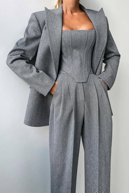 Costume Femme 3 Pièces Élégant - BerlinGlamour