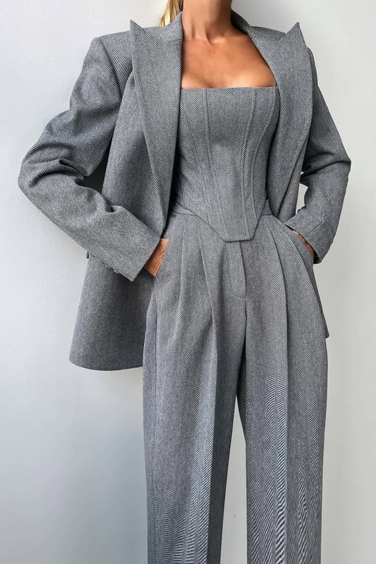 Costume Femme 3 Pièces Élégant - BerlinGlamour