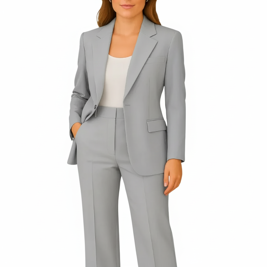 Costume Féminin 2 Pièces Tailleur Moderne