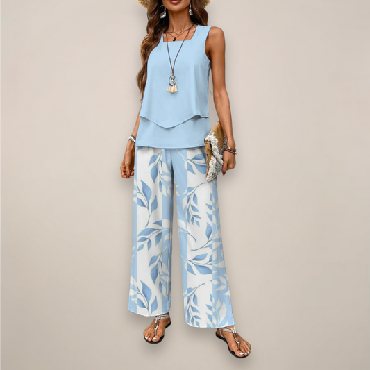 Ensemble Top et Pantalon Femme Décontracté - BerlinGlamour