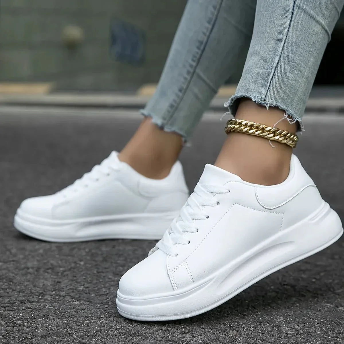 Baskets Mode Femme Décontractées