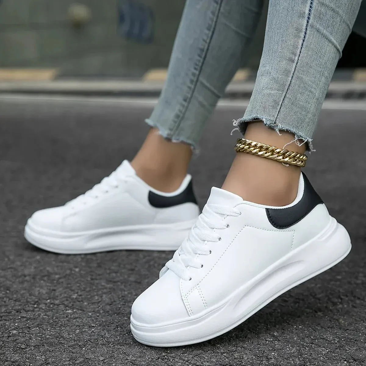 Baskets Mode Femme Décontractées