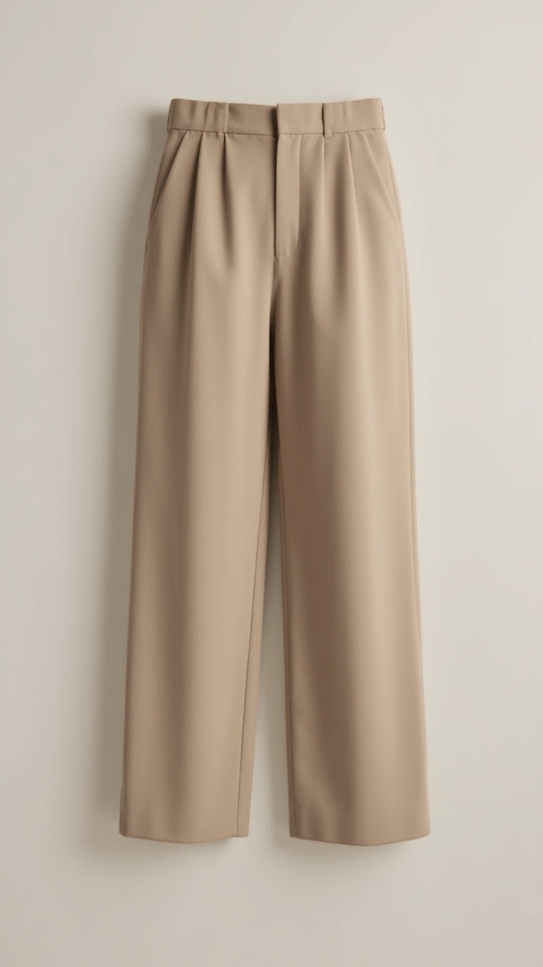 Pantalon Féminin Large Élastiqué Printemps