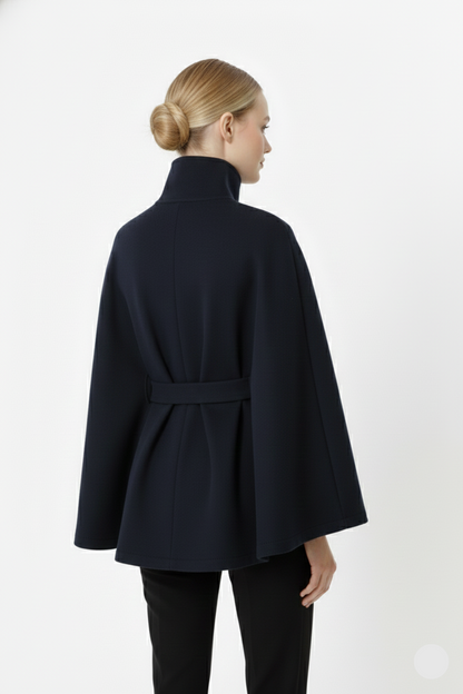 Manteau Femme Hiver Élégant à Capuchon et Ceinture