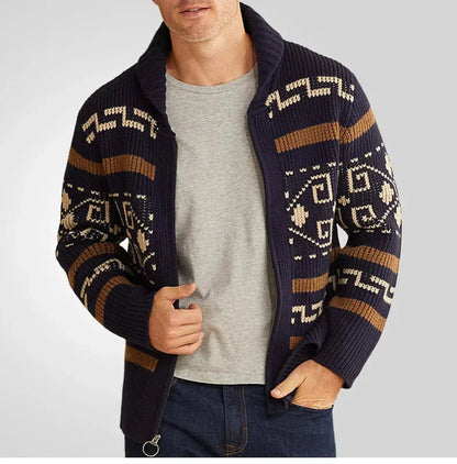 Pull Homme Décontracté à Motif Chaud