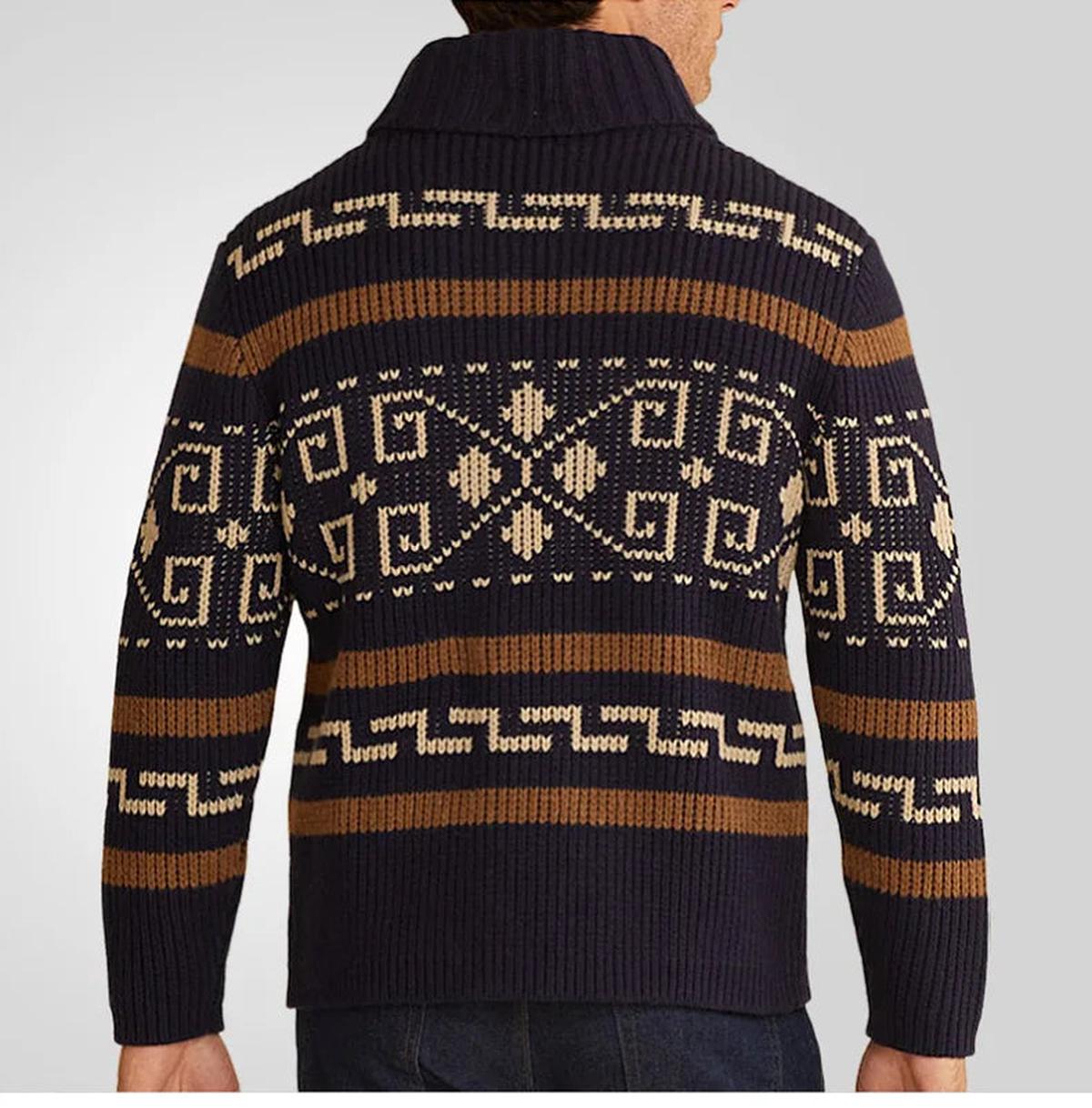 Pull Homme Décontracté à Motif Chaud