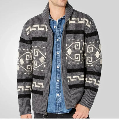Pull Homme Décontracté à Motif Chaud