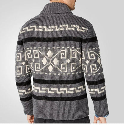 Pull Homme Décontracté à Motif Chaud