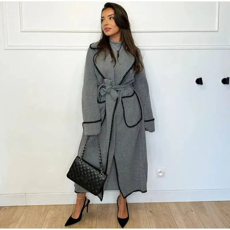 Bea | Revers-Taschenmantel für Damen Zendoo.de