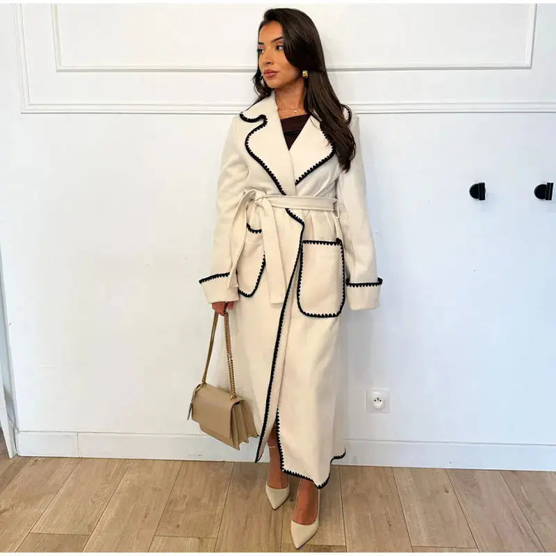 Bea | Revers-Taschenmantel für Damen Zendoo.de