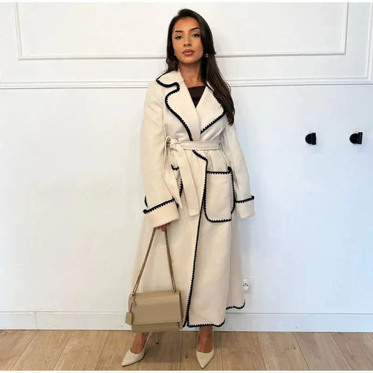 Manteau Femme à Poches Reversibles - BerlinGlamour