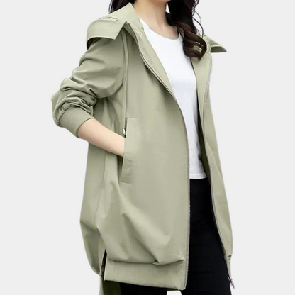CLEMENTINE - Veste Longue Moderne pour Femmes