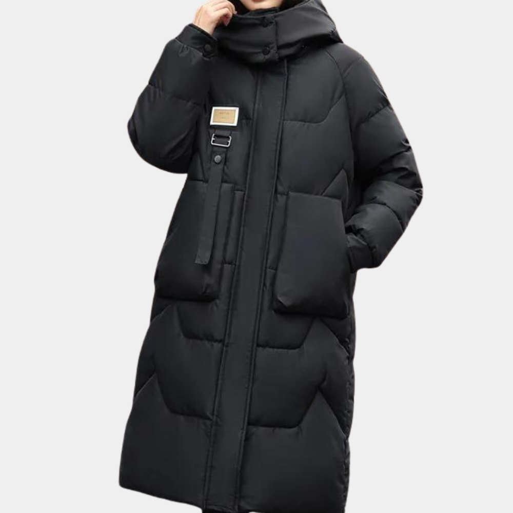 SAMANTHA - Veste Épaissie à Capuche pour Femmes