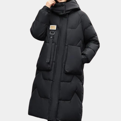 SAMANTHA - Veste Épaissie à Capuche pour Femmes