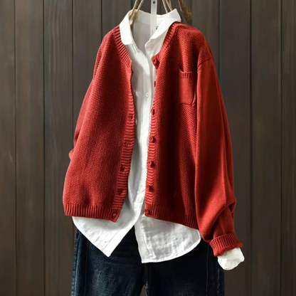 Gilet Femme Tricoté Chic et Doux
