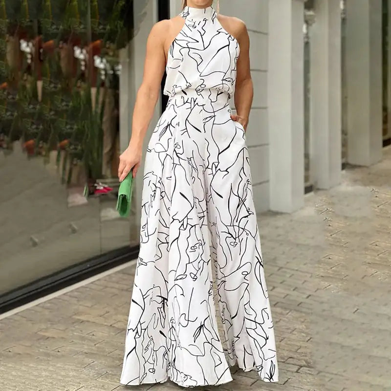 Robe Été Sans Manches Leggere et Féminine