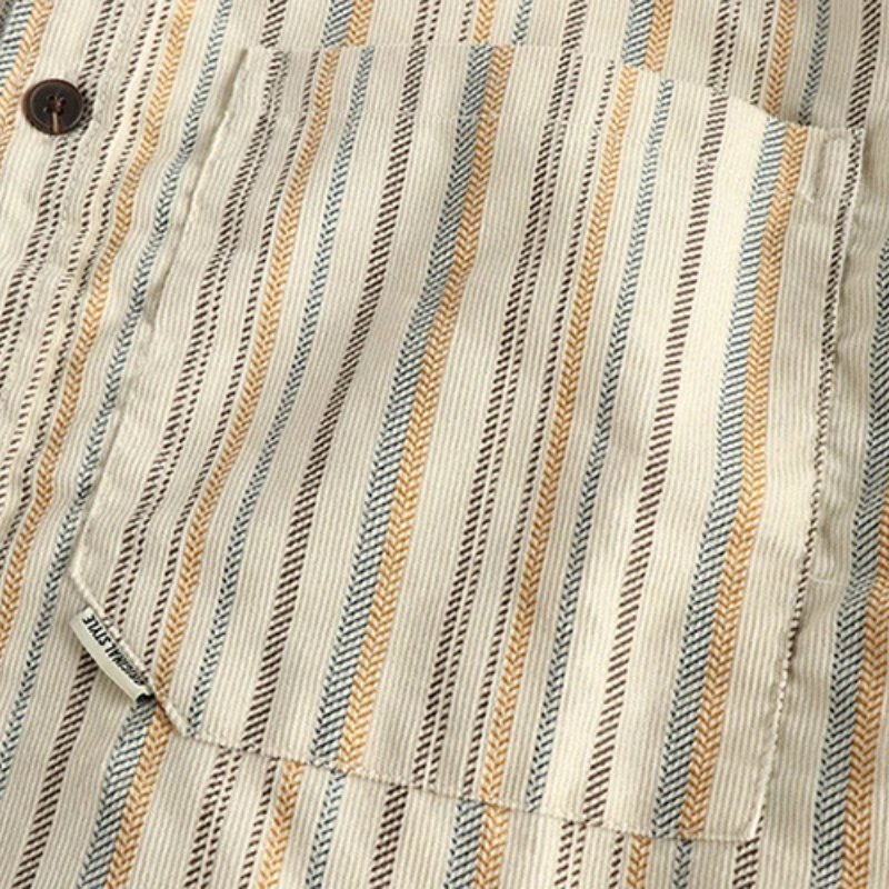 Chemise Homme Rayée Décontractée