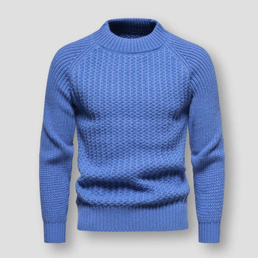 Pull Homme Tricot Waffle Chaud et Doux - BerlinGlamour