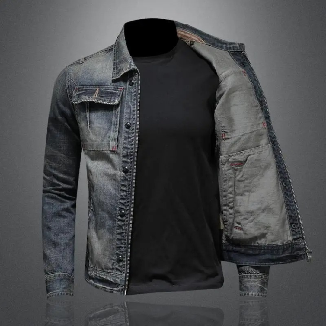 Blouson Jean Classique en Coton