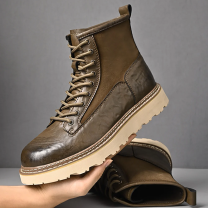Bottines Homme Cuir Noir Élégantes