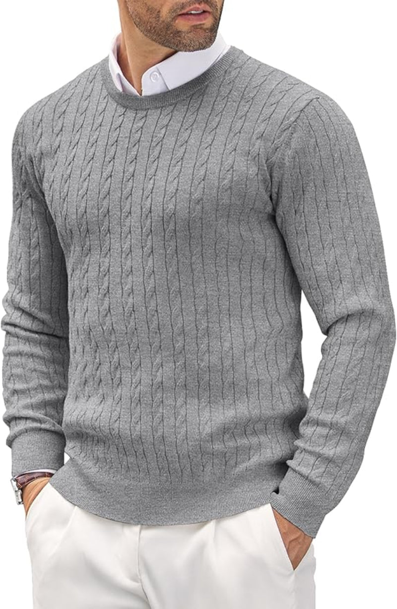 Pull en Maille Noir pour Homme Élégant