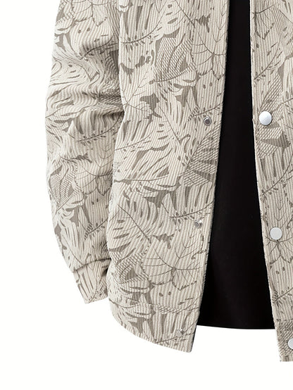 Veste Cuir Homme Décontractée