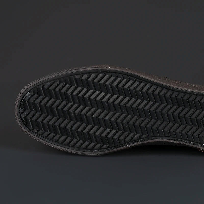 Baskets en Cuir Homme Élégant