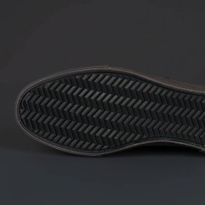 Baskets en Cuir Homme Élégant