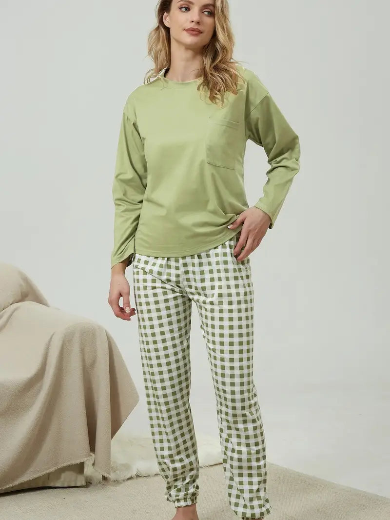 Pyjama Femme Confortable et Doux pour Nuit - PanierRoyale