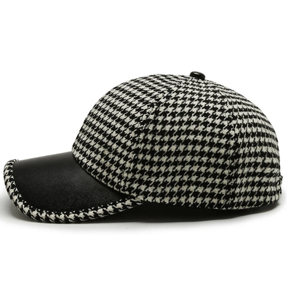 Casquette Cuir Homme Élégante