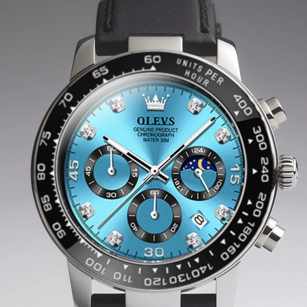 Montre Homme Élégante Acier Inoxydable