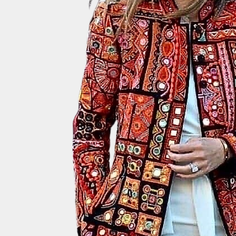 Cardigan Ethnique - vue 4