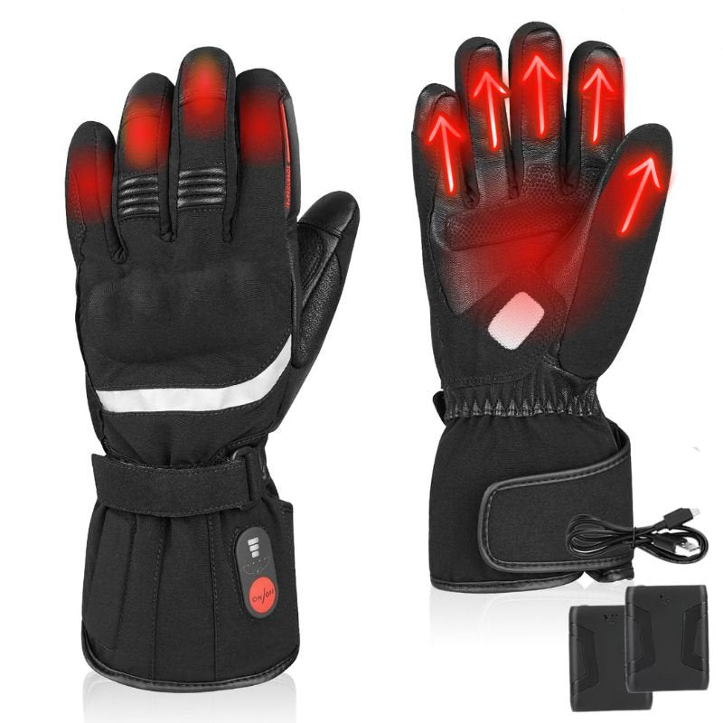 Gants Moto Chauffants Homologués pour Femme et Homme - PanierRoyale