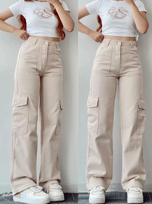 Pantalon Cargo Confortable et Stylish pour Femme - BerlinGlamour