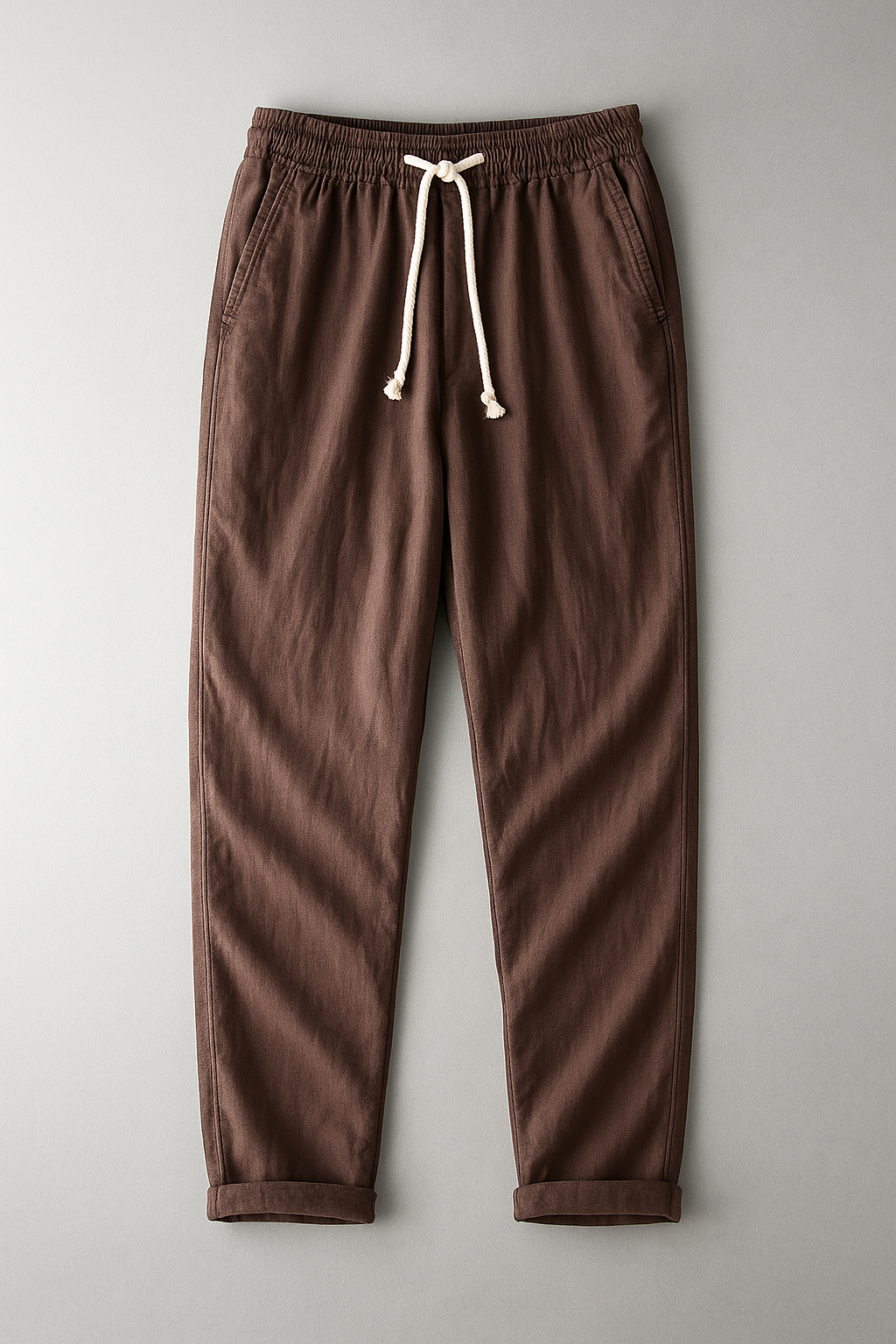 Pantalon Lin Mélangé Homme Confortable