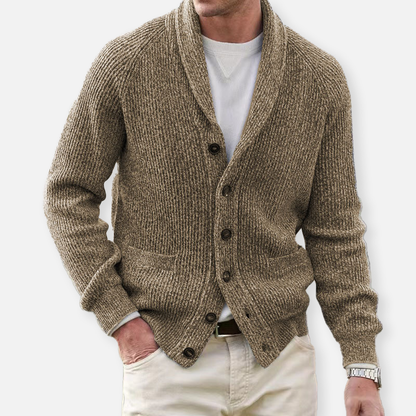 Cardigan Homme Tricot Chaud et Détendu