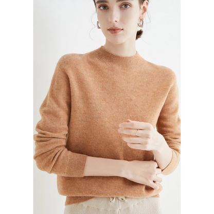 Pull Femme Cachemire Doux et Élégant Hiver