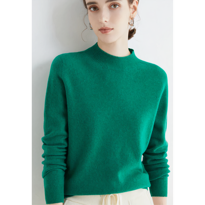 Pull Femme Cachemire Doux et Élégant Hiver