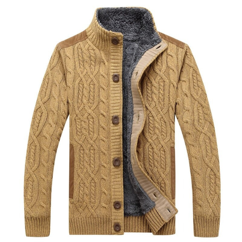 Cardigan Homme Polaire Doux et Chaud - PanierRoyale